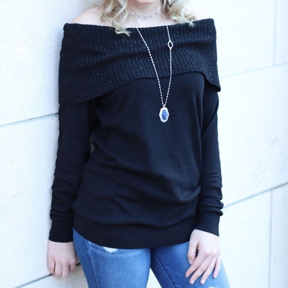 MICHAEL Michael Kors Sweaters - 5⭐️ RATED 😍Michael Kors Off Shoulder Sequin Cowl